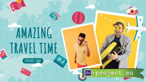 Videohive - Travel Time Slideshow - 39831696 - Project for After Effects