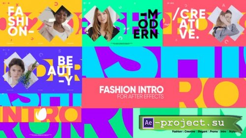 Videohive - Intro Fashion Vlog (After Effects) - 39845422 - Project for After Effects