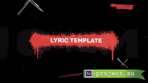 Videohive - Modern Lyric Template - 39877958 - Project for After Effects