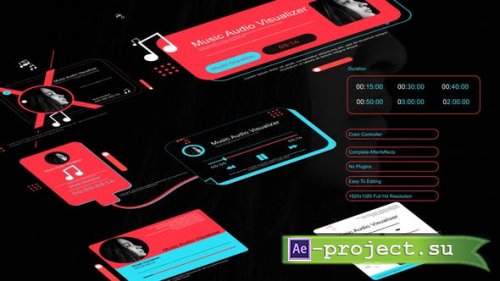 Videohive - Audio Visualizer Pack - 39860825 - Project for After Effects