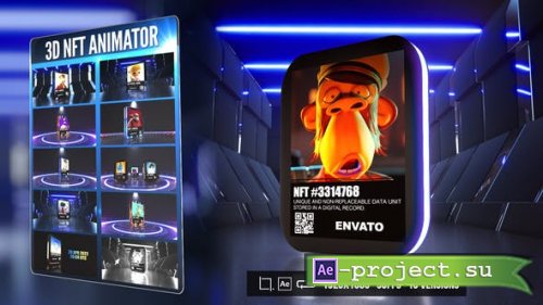Videohive - 3D NFT Animator - 37481161 - Project for After Effects