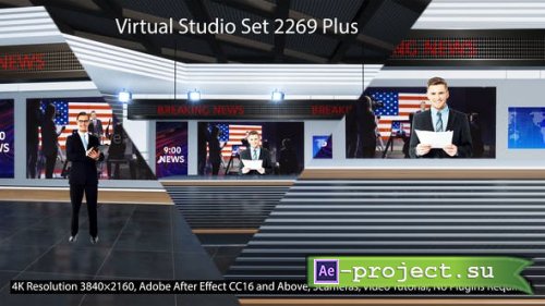 Videohive - Virtual Studio Set 2269 Plus - 39818847 - Project for After Effects