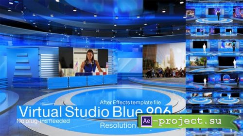 Videohive - Virtual Studio Blue 906 - 32321252 - Project for After Effects