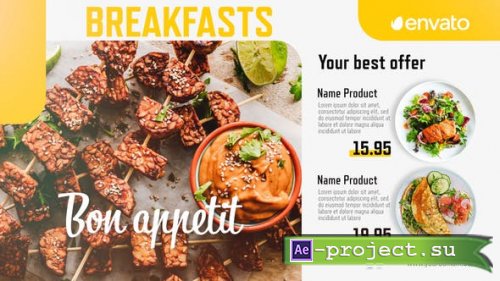 Videohive - Food Menu Promo - 39803625 - Project for After Effects