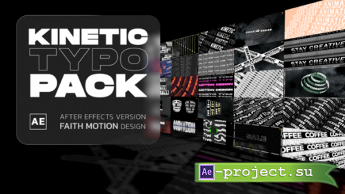 Videohive - Kinetic Typography - 39379200 - Project for After Effects