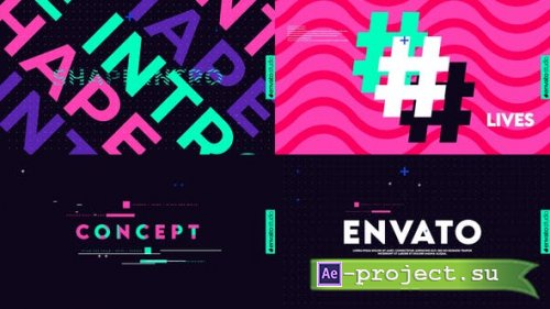 Videohive - Colorful Typo Intro Ver 0.2 - 39882291 - Project for After Effects