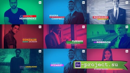 Videohive - Lowerthirds - 39900181 - Project for After Effects