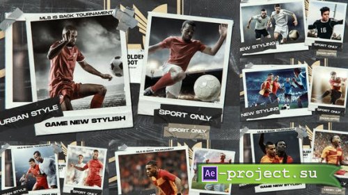 Videohive - Sport Opener/ Football Collage - 37537243 - Project for After Effects