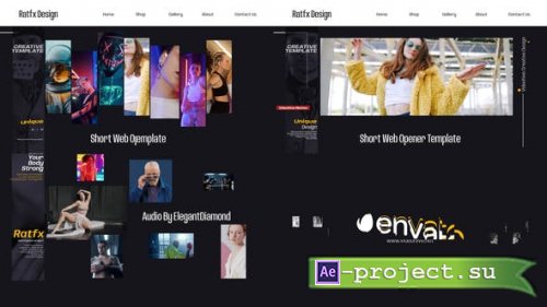 Videohive - Short Web Opener - 39902504 - Project for After Effects
