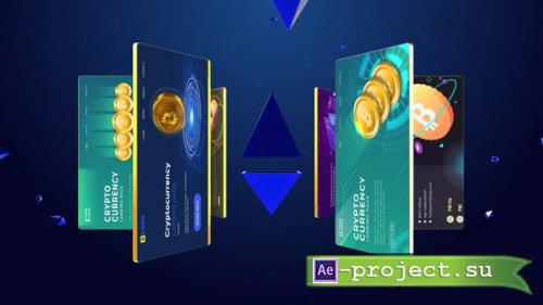 Videohive - Cryptocurrency Background Loop - 39917563 - Project for After Effects
