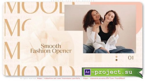 Videohive - Smooth Fashion Opener - 39951389 - Project for After Effects