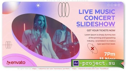 Videohive - Live Music Concert Slideshow - 39951344 - Project for After Effects
