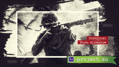 Videohive - Brush Historical Slideshow - 39949180 - Project for After Effects