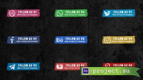 Videohive - Social Media Pack Version 004 - 39945812 - Project for After Effects