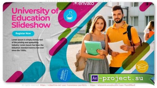 Videohive - University Education Slideshow - 39951859 - Project for After Effects