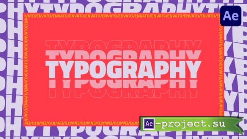 Videohive - Stomp Typography Intro - 39318096 - Project for After Effects
