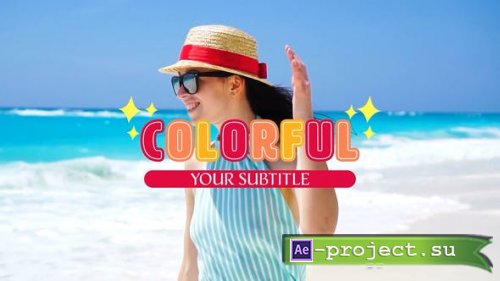 Videohive - Colorful Title 2 - 39239084 - Project for After Effects