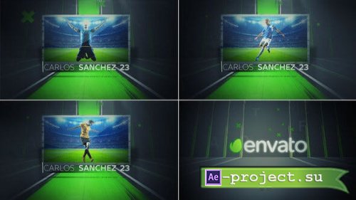 Videohive - Soccer Players 2 - 39832449 - Project for After Effects