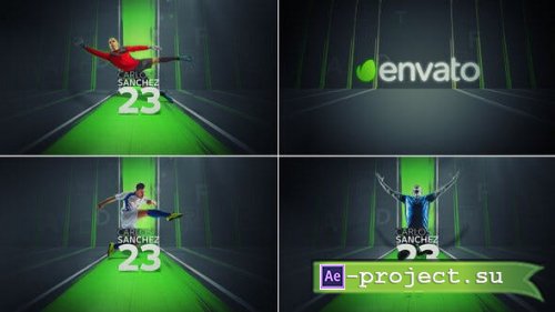 Videohive - Soccer Players - 39768991 - Project for After Effects