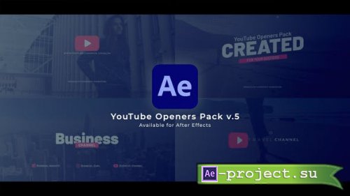 Videohive - YouTube Intros III - 39973815 - Project for After Effects