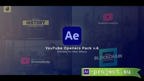 Videohive - YouTube Openers III - 39973856 - Project for After Effects
