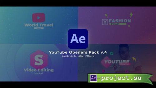 Videohive - YouTube Openers II - 39973765 - Project for After Effects