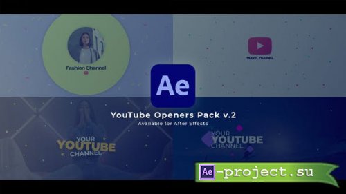 Videohive - YouTube Intro - 39973638 - Project for After Effects