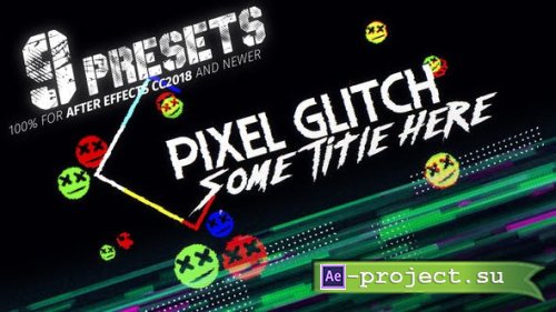 Videohive - Pixel Glitch | Titles - 39978360 - Project for After Effects
