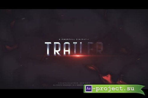 Videohive Cinematic Blockbuster Trailer 23726542 Project For 