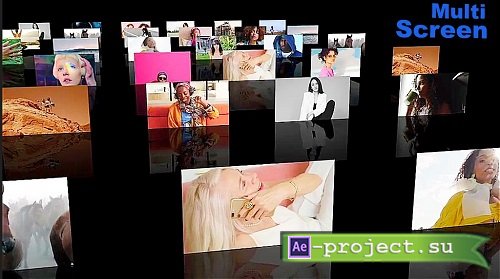 Videohive - Multi Screen Video Walls 40154512 - Project For Final Cut & Apple Motion