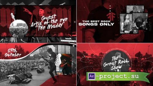 Videohive - Rock Music Show / Music Show - 30101240 - Project for After Effects
