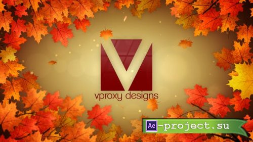 Videohive - Autumn Logo Opener - 39992735 - Project for After Effects