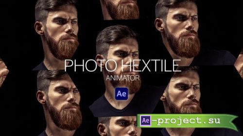 Videohive - Photo Hextile Animator - 38367342 - Project for After Effects