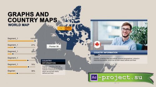 Videohive - Map and pointer - 40023766 - Project for After Effects