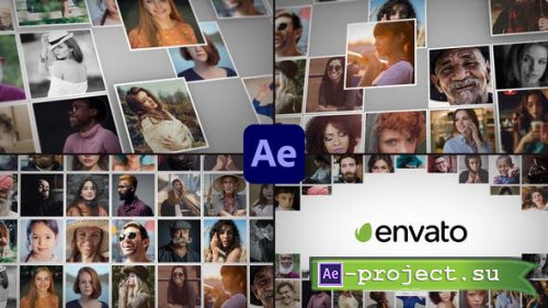 Videohive - Mosaic Logo Reveal for After Effects - 40009094 - Project for After Effects