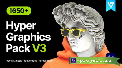 Videohive - Hyper - Graphics Pack V3 - 24835354 - Project & Script for After Effects