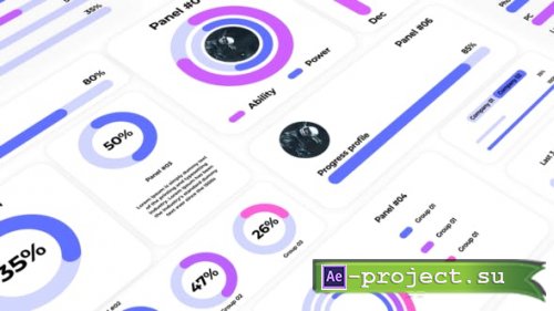Videohive - Infographics panel - 40036564 - Project for After Effects