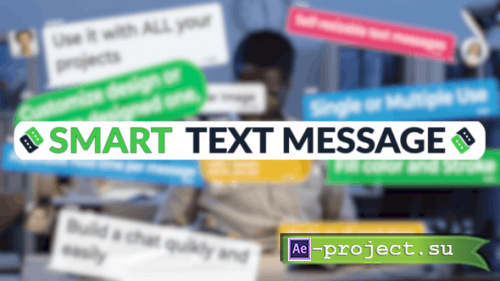 Videohive - Smart Text Message - 40041934 - Project for After Effects
