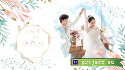 Videohive - Ink Wedding Slideshow - 40068661 - Project for After Effects