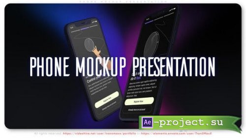 Videohive - Phone Mockup Presentation - 40061582 - Project for After Effects