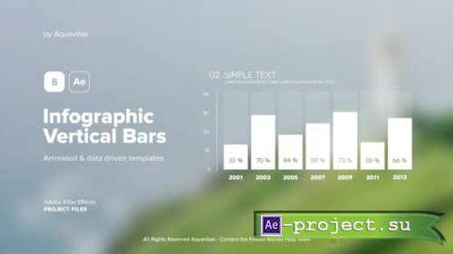 Videohive - Infographic Vertical Bar Charts - 39885291 - Project for After Effects