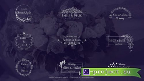Videohive - Wedding Titles | After Effects - 33877770 - Project for After Effects