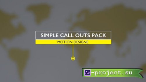 Videohive - Simple Call Out Titles - 39132489 - Project for After Effects