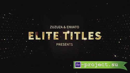 Videohive - Elite Titles - 21303731 - Project for After Effects