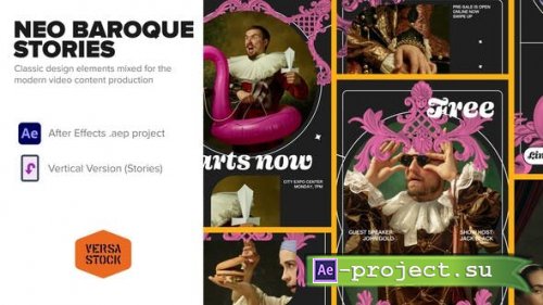 Videohive - Neo Baroque Fashion Event Product Stories - 40106386 - Project for After Effects