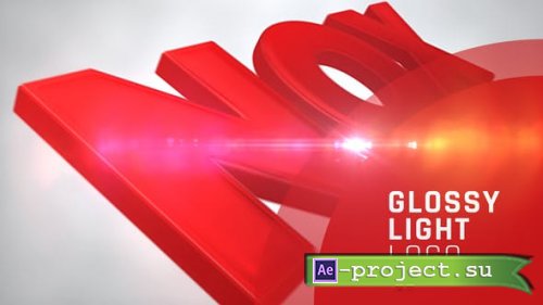Videohive - Glossy Light Logo - 40081879 - Project for After Effects