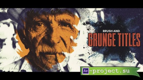 Videohive - Brush and Grunge Opening Titles - 35063026 - Project for After Effects