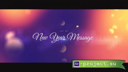 Videohive - New Year Wishes - 23050462 - Project for After Effects