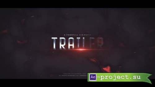 Videohive - Cinematic Blockbuster Trailer - 23726542 - Project for After Effects