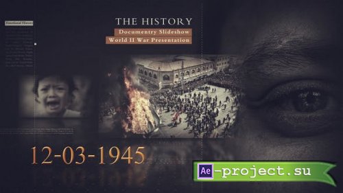 Videohive -  The History Documentary Slideshow - 23774811 - Project for After Effects